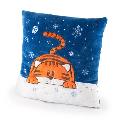 Новогодняя упаковка «Подушка Снежок» УТТ-16