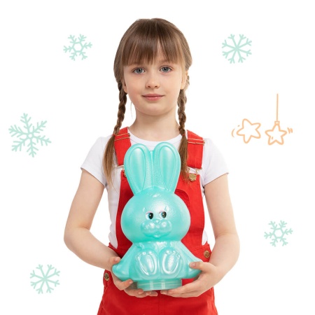 Зайчик (бирюзовый) 300г Люкс ППЗ-03мл