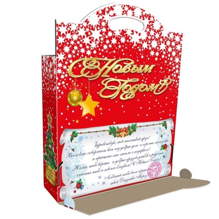 Почта красная с играми 700г Стандарт ПКЗ-11бс