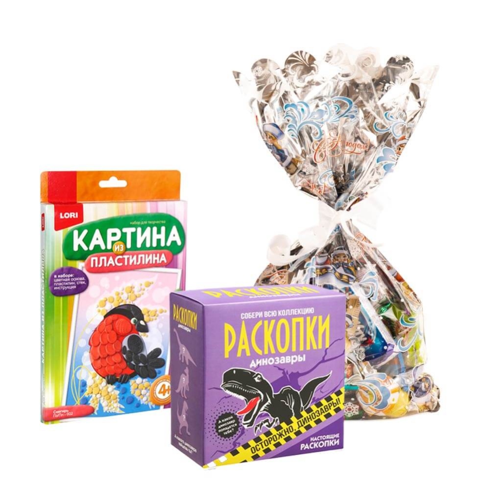 Набор №19 (картина из пластилина + раскопки) НТ-19